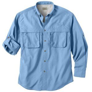 LL Bean Mens Tropicwear Shirt